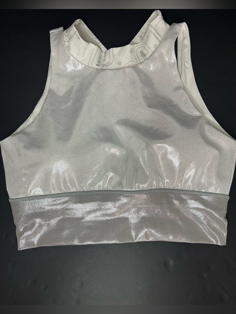 Crowned Athletics Rebel Princess Long Sports Bra - Sz XL
